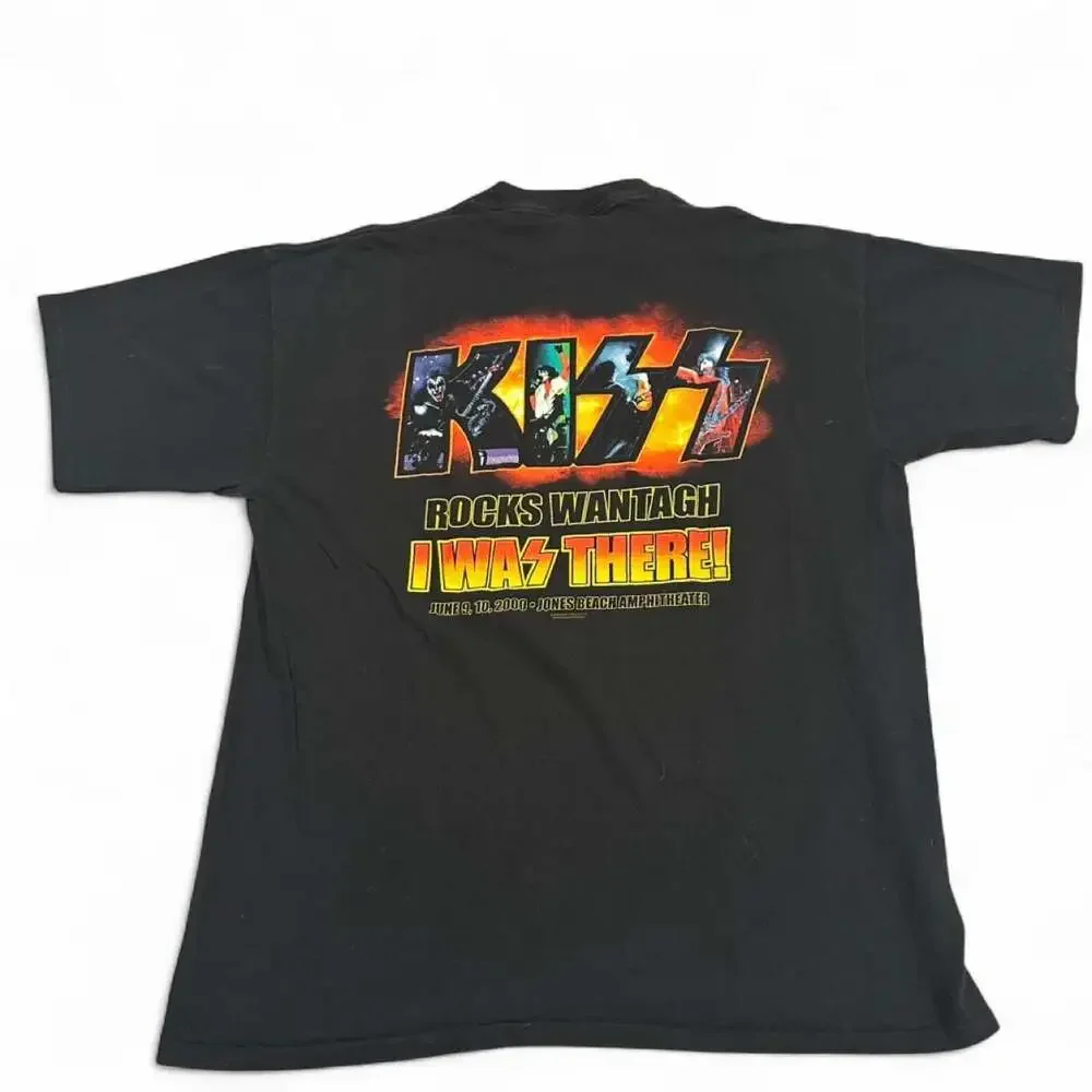 Vintage 2000 KISS Farewell Tour Wantagh Jones Beach T-Shirt